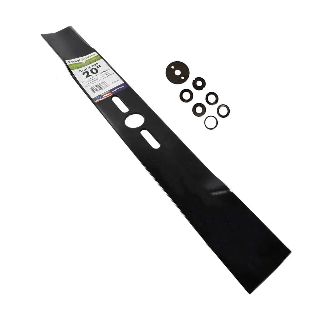 Maxpower Universal 3-n-1 Style Blade for 20" Cut Mowers - Image 2
