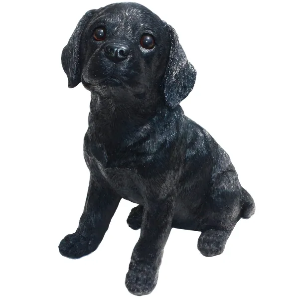 MCarr 11.5" Black Labrador Puppy Lge