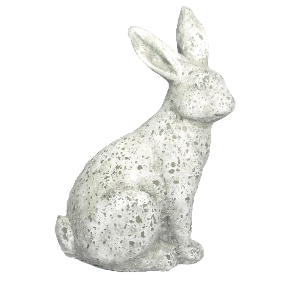 MCarr 14.2" Tall Rabbit Facing Right White - Image 2