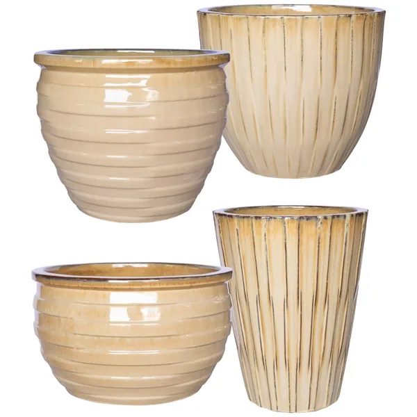 MCarr 26pc Techno Planter Pallet Yellow Cream