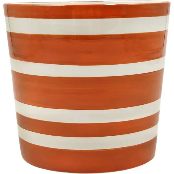 MCarr 5.5"x5.5"x4.7" Stoneware with Glossy Glaze Finish Cream/Tan - Image 2
