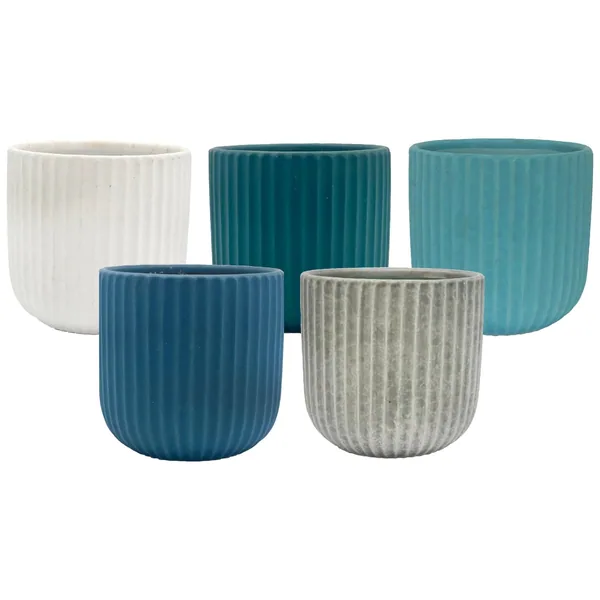 MCarr 5.Scraped Planter Asst Mixed Colors