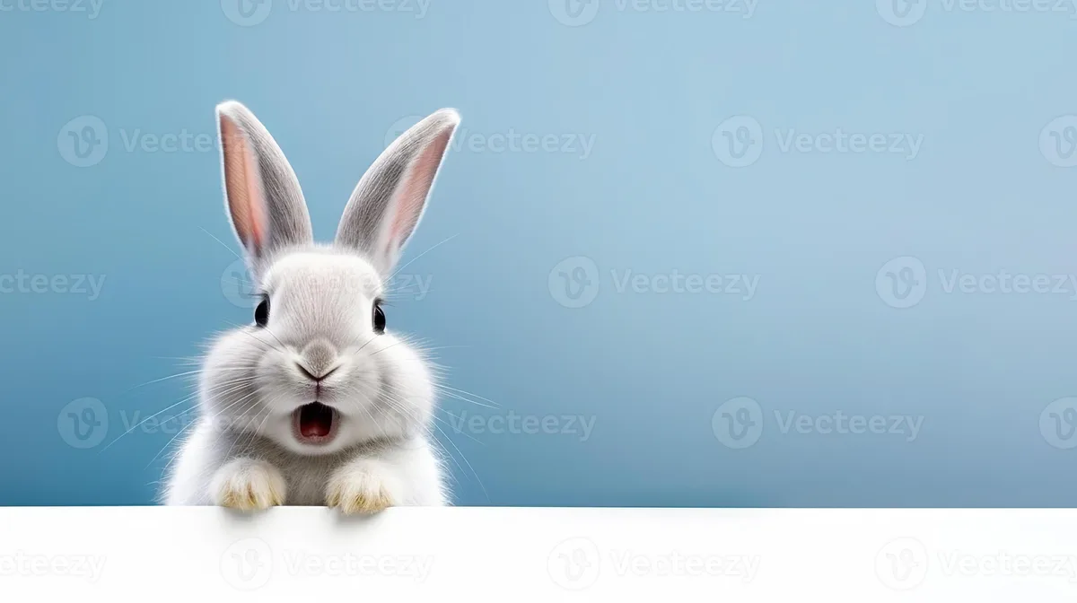 MCarr 9.3" Smiling Rabbit White - Image 2