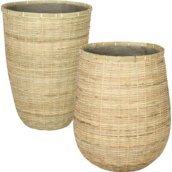 MCarr Canxe Bamboo Planter Pallet of 10 Natural