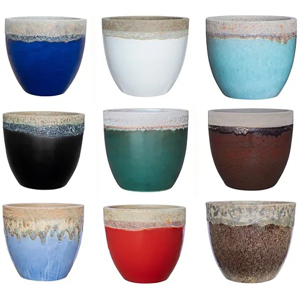 MCarr Volcanic Planter Pallet of 81 Mixed Colors