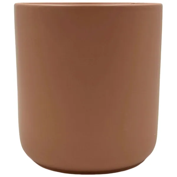 MCarr x5"x5.Ceramic Pot Matte Orange