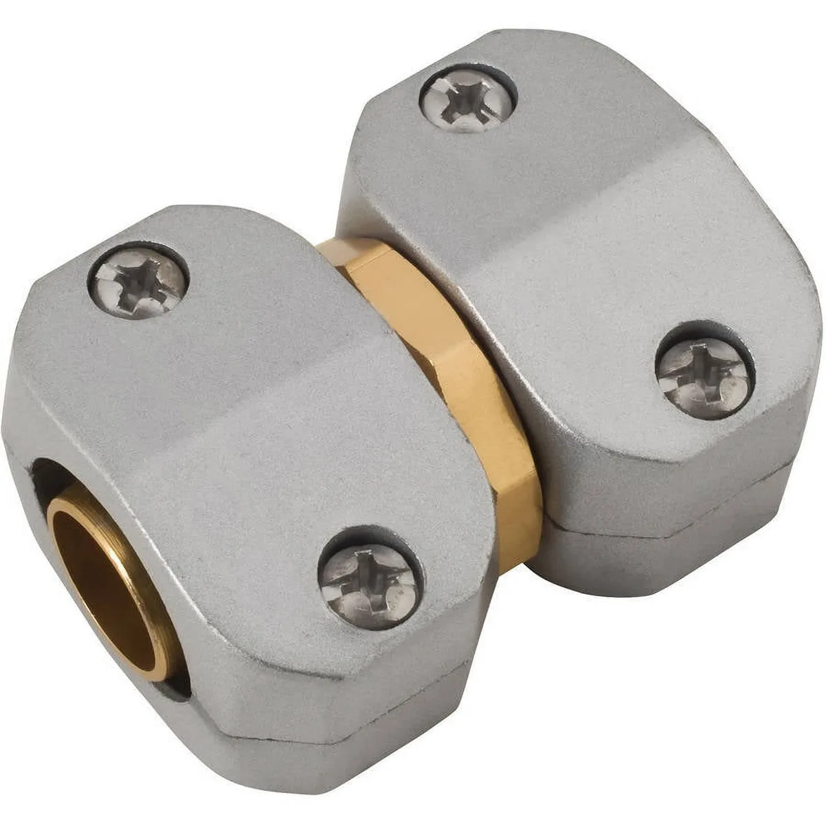 Melnor 3/4" Heavy Duty All Metal Inline Hose Repair GARZBR34 - Image 2