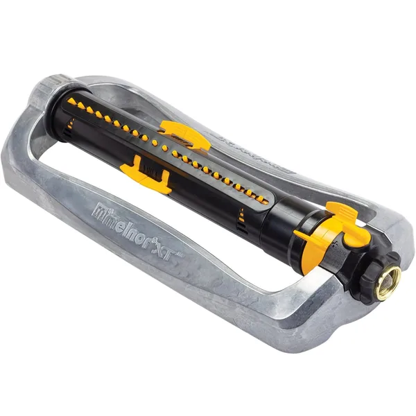 Melnor 4500sf Metal Sled Oscillating Sprinkler Flow Control