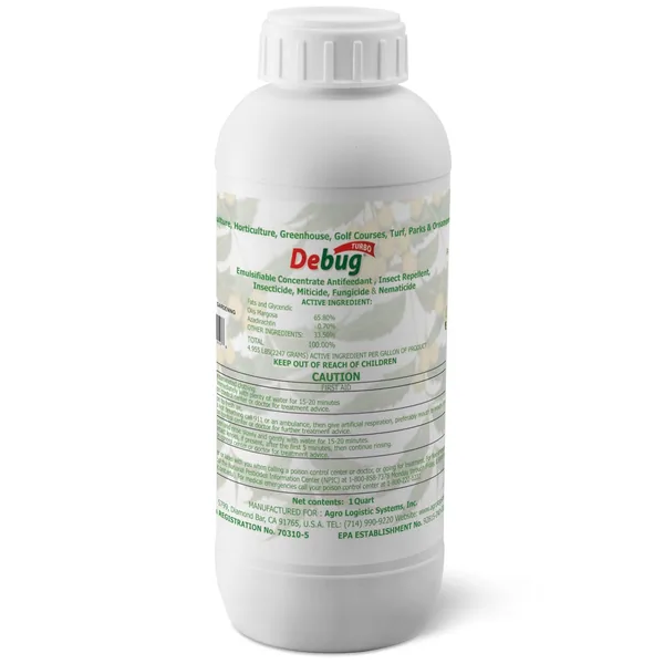 MGK Debug TURBO 1Qt OMRI ( Neem Oil, Azadirachtin ) — Case of 10