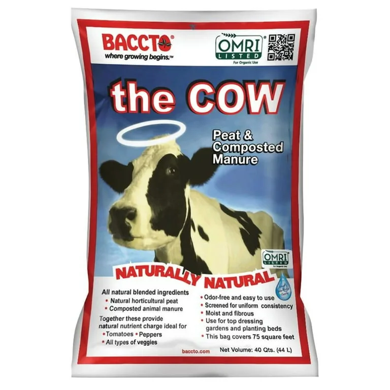Mi Peat 40qt The Cow Compost & Manure (Formerly Wholly Cow) - Image 2