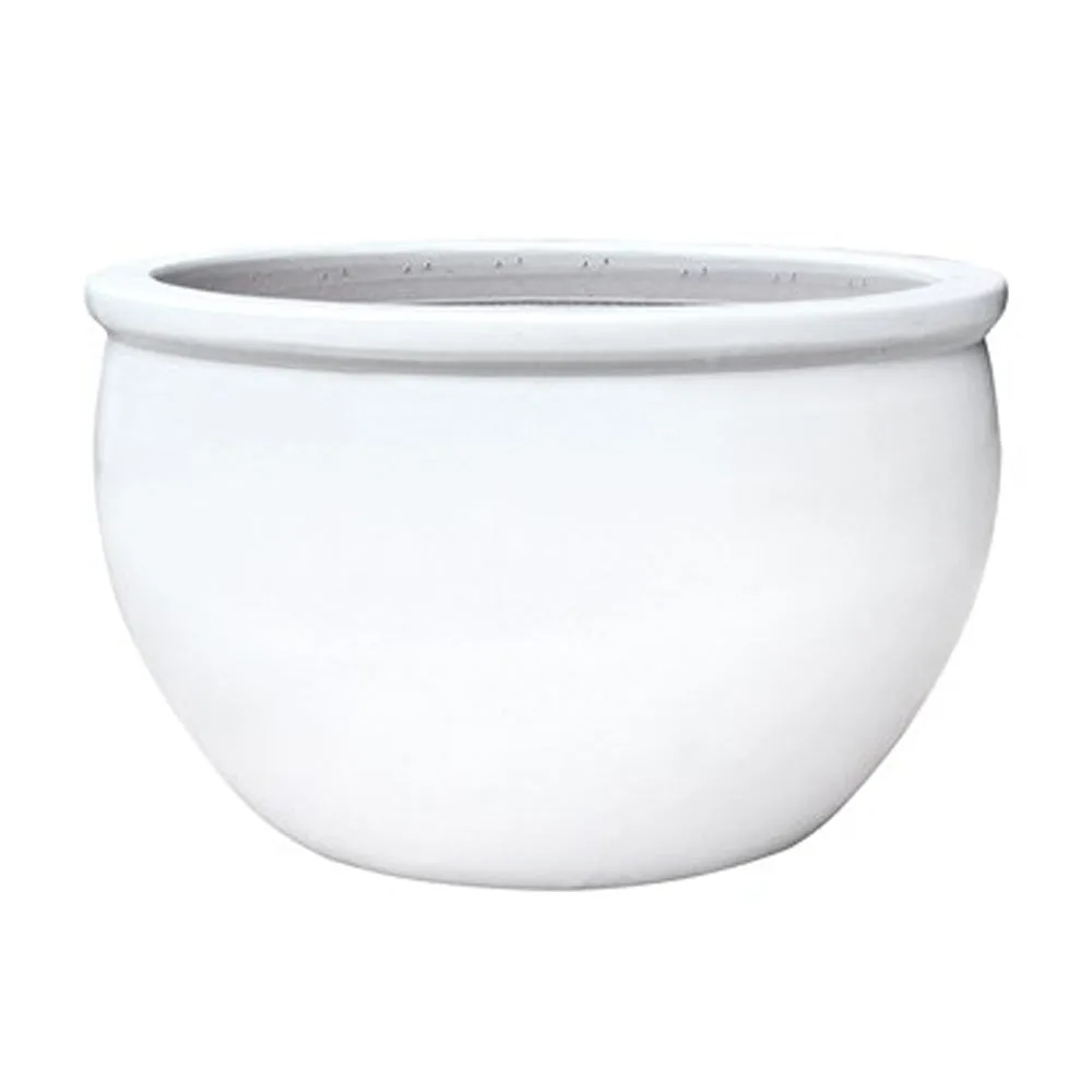Michael Carr 9.8" Flared Round Saucer White - Image 2