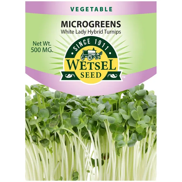 Microgreens, White Lady Turnip 500mg