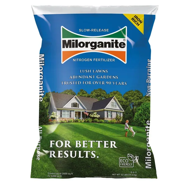 Milorganite 32 lbs 6-4-0 2500sf