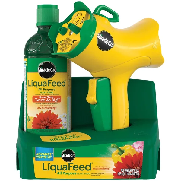 Miracle Gro 16oz Liquafeed All Purpose Plant Food Advanced Starter Kit