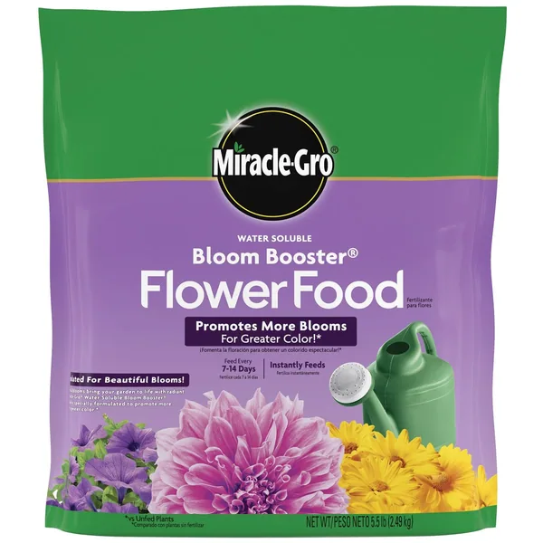 Miracle Gro 5.5 lbs Water Soluble Bloom Booster Flower Plant Food