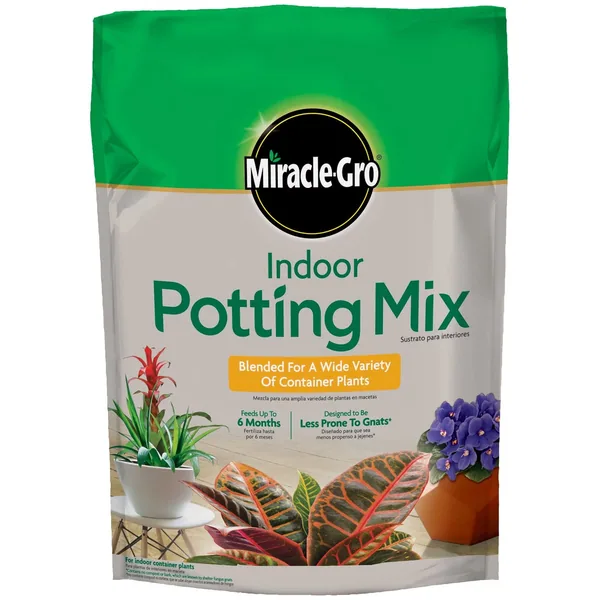Miracle Gro 6qt Indoor Potting Mix Tropicals