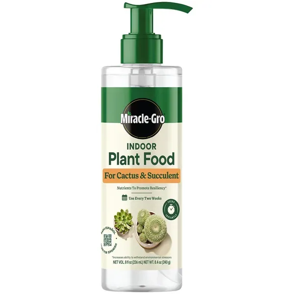 Miracle-Gro 8oz Indoor Plant Food Cactus & Succ - Image 2