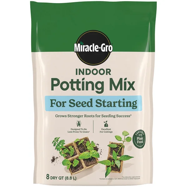 Miracle Gro 8qt Indoor Potting Mix Seed Starting