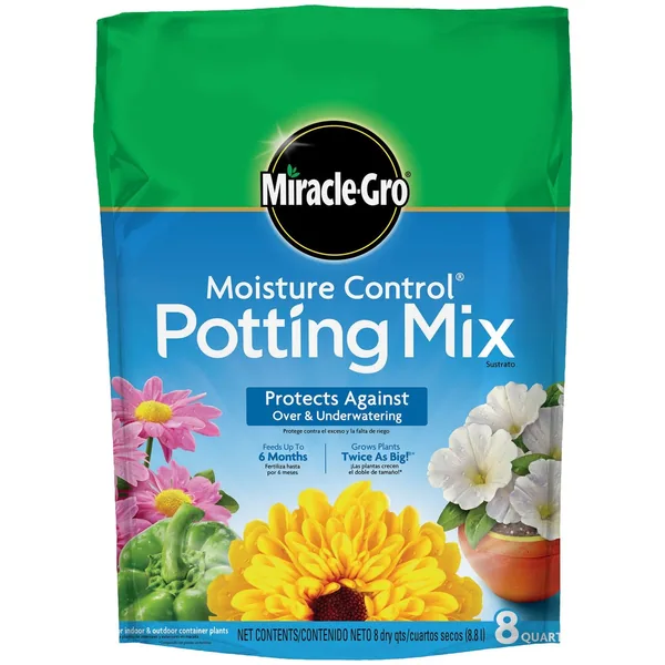 Miracle Gro 8qt Moisture Control Mix