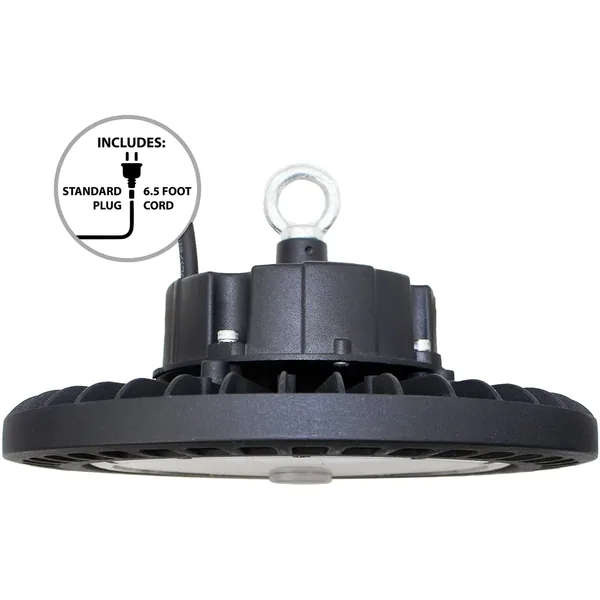 Miracle Led Commercial 100W LED Grow Light, 120 Degree Beam IP65 High Bay Light
