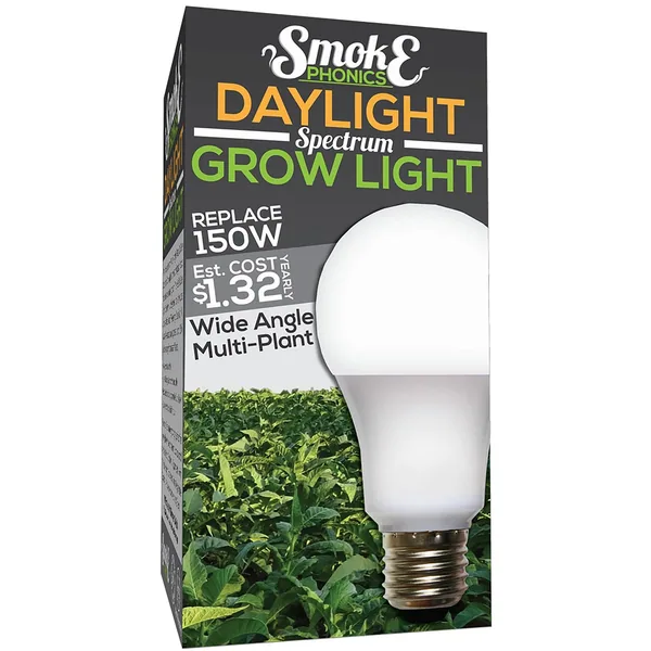 Miracle Led SmokePhonics Full Spectrum Daylight A19 LED Grow Light Bulb