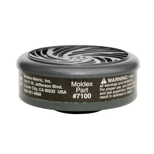 Moldex 7000/9000 P100 Particulate Cartridge, Gray (1 Pair) - Image 2
