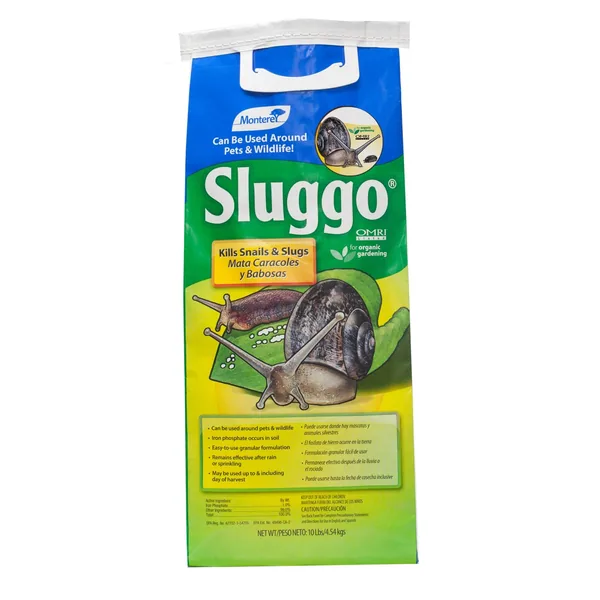Monterey 10 lbs Sluggo Snail & Slug Bait OMRI