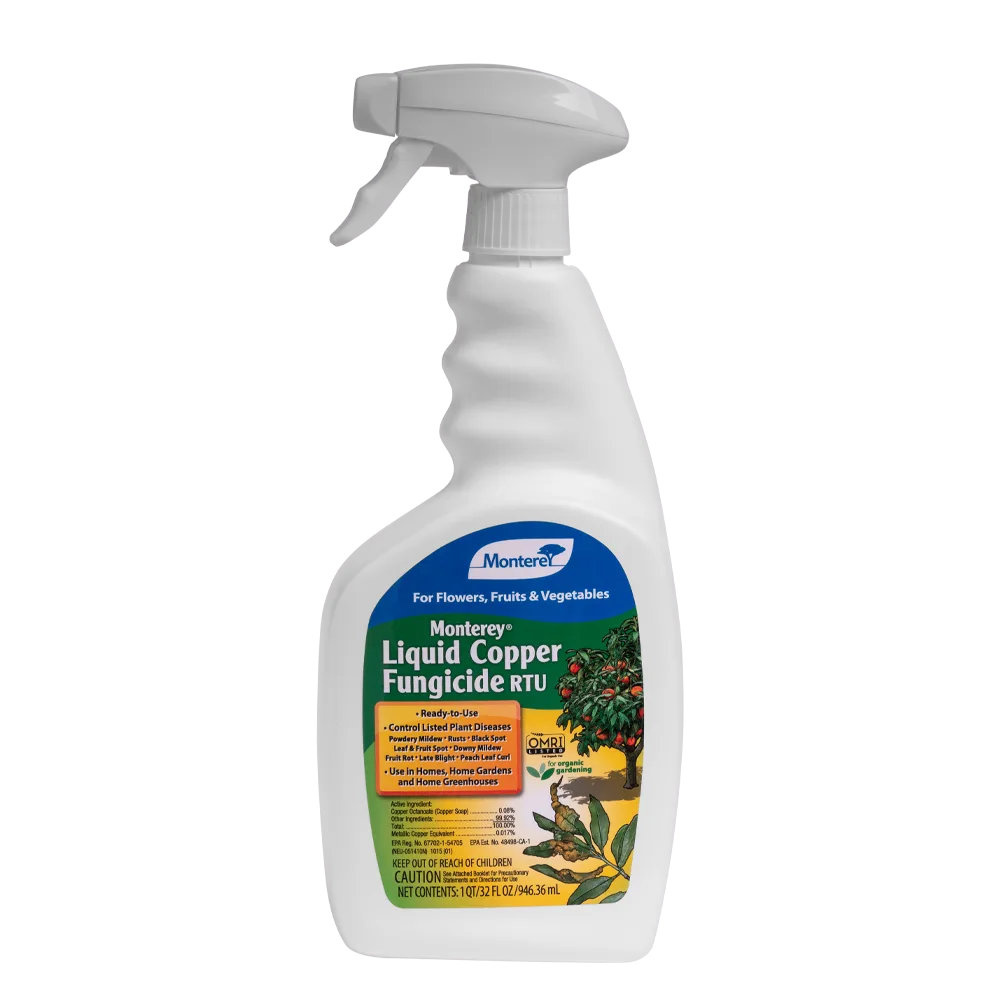 Monterey 32oz RTU Liquid Copper Soap Fungicide - Image 2
