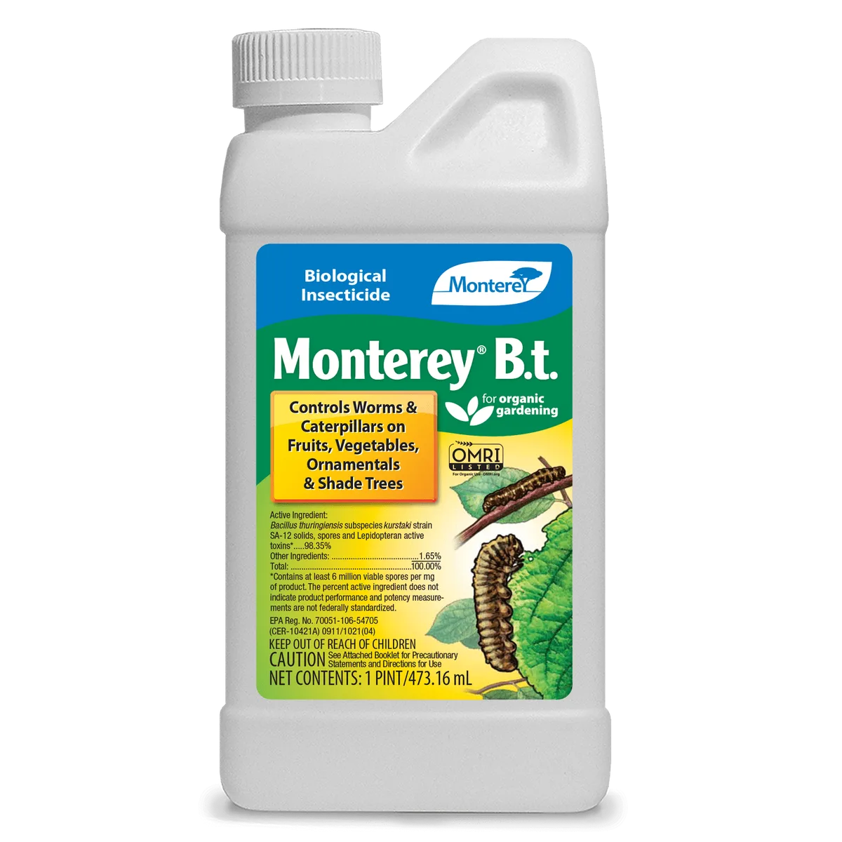 Monterey Gal B.t. Bacillus thuringiensis Biological Insecticide BT - Image 2