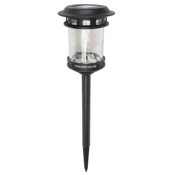 Moonrays Solar Crackle Glass Stake