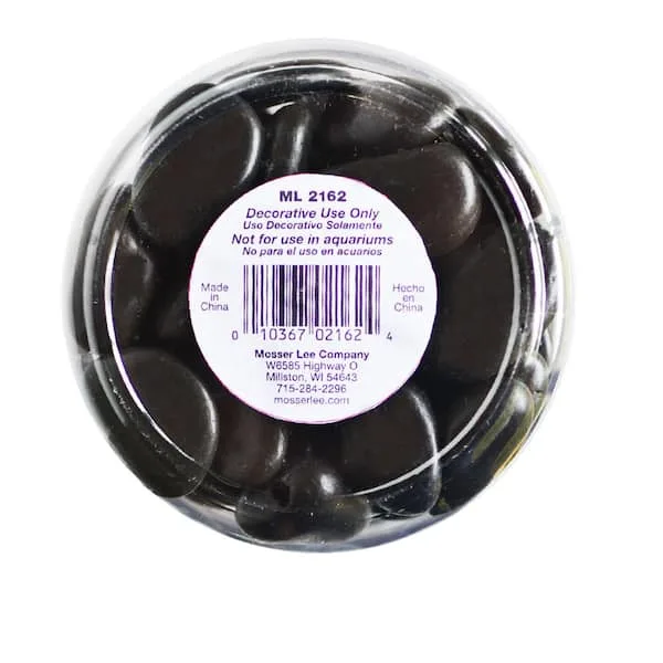 Mosser 5 lbs Black River Stones Jar - Image 2