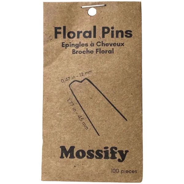 Mossify 100pk Floral Pins