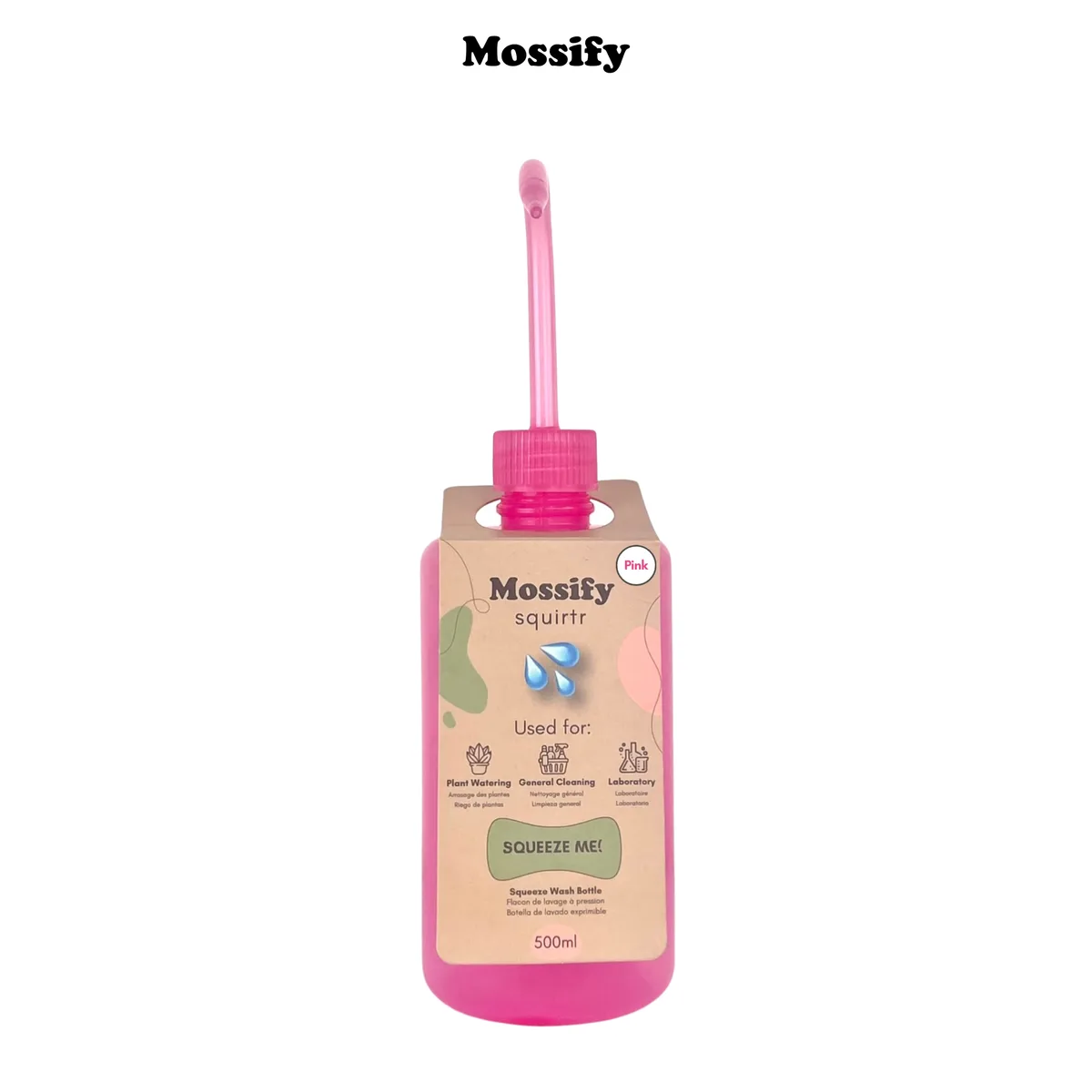 Mossify 500ml Squirtr Pink - Image 2