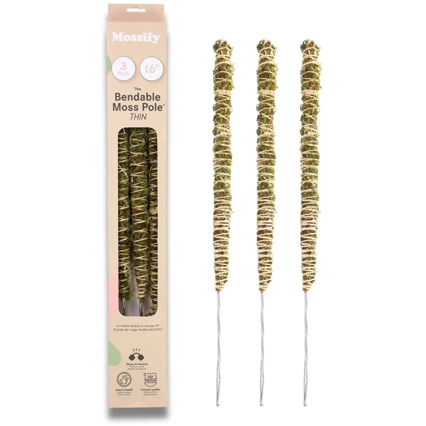 Mossify Bendable Moss Poles Thin