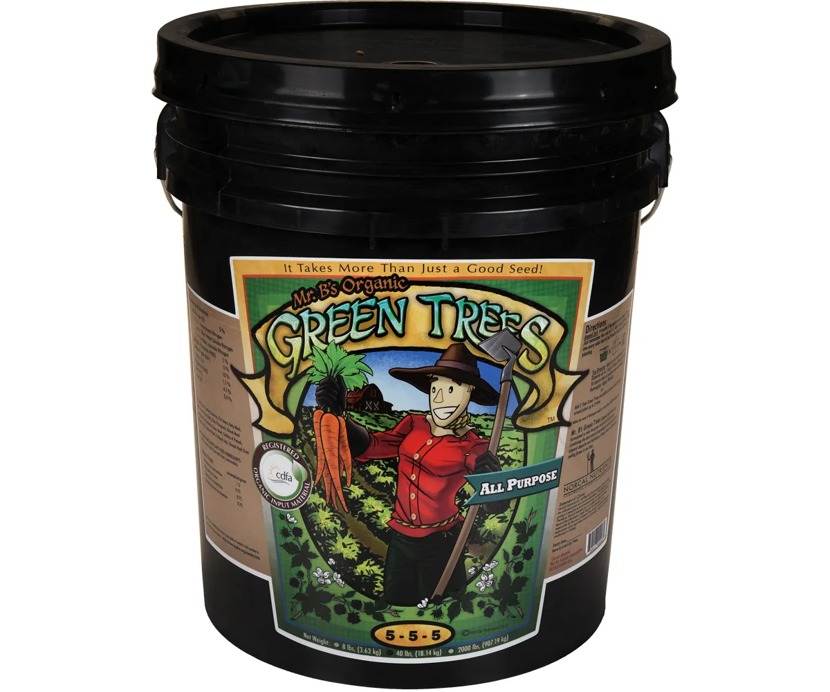 Mr. B's Green Trees Organic All Purpose 40lbs (5gal) - Image 2