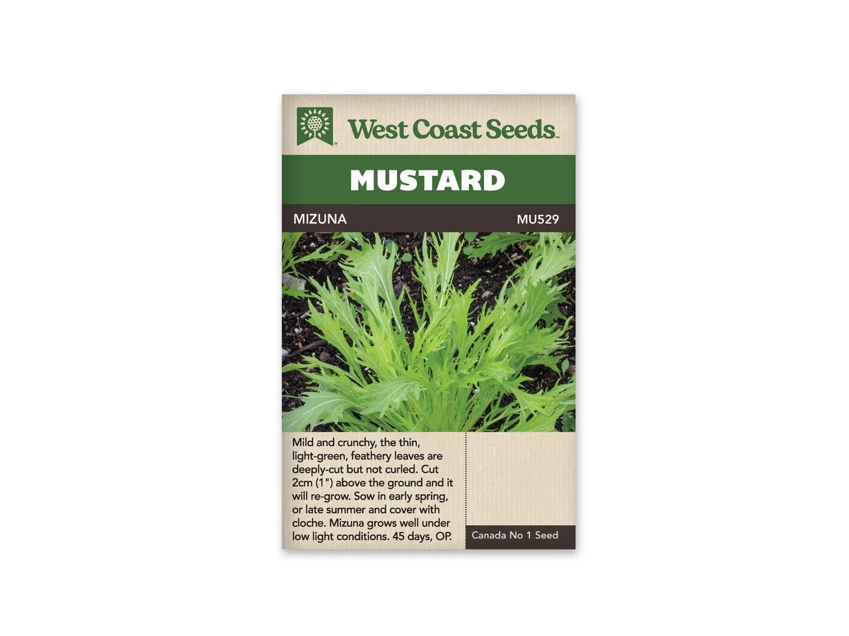 Mustard, Mizuna 1/2oz - Image 2