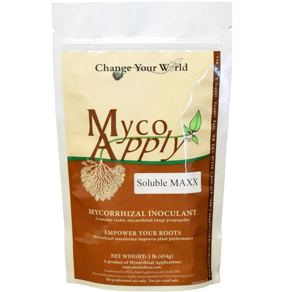 Mycorrhizal Applications MycoApply Soluble Maxx WP 1Lb OMRI ( ecto and endo mycorrhizae )