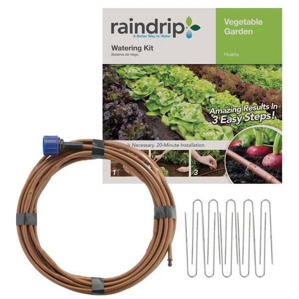 National Diversified Rain Drip Vegetable Garden Kit