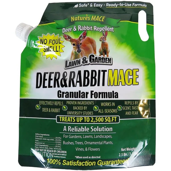 Nature's Mace 2.5 lbs Deer & Rabbit Repellent Granules