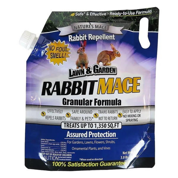 Nature's Mace 3 lbs Rabbit Repellent Granules