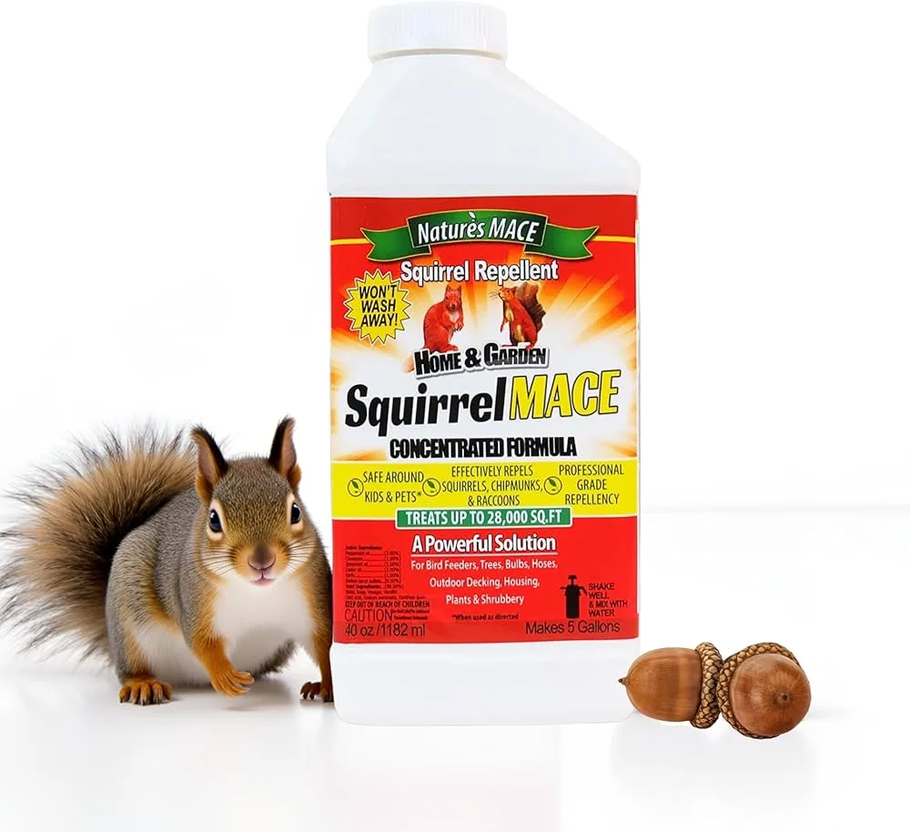 Nature's Mace 40oz Squirrel Repellent Concentrate - Image 2