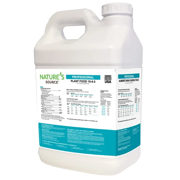 Natures Source 2.5Gl 10-4-3