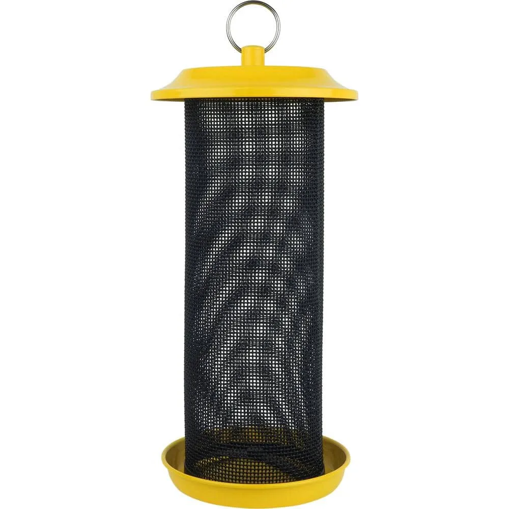 Natures Way 2.125qt Metal Mesh Thistle Bird Feeder Sunglow - Image 2