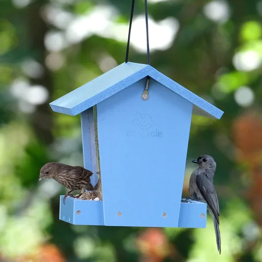 Natures Way 2.15qt EcoCycle Bird Banquet Hopper Bird Feeder - Image 2