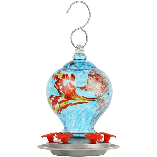 Natures Way 28oz Artisan Gravity Hummingbird Feeder Sunny Day