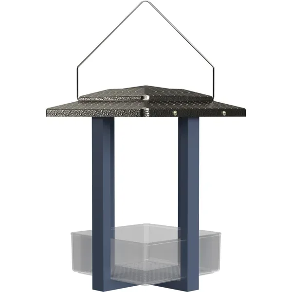 Natures Way 4 Cup Fly-in Hanging Metal Fly Through Bird Feeder - Image 2