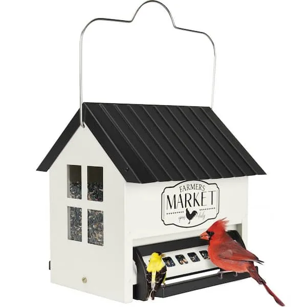 Natures Way 5.8qt Squirrel Shield Hopper Metal Feeder - Image 2