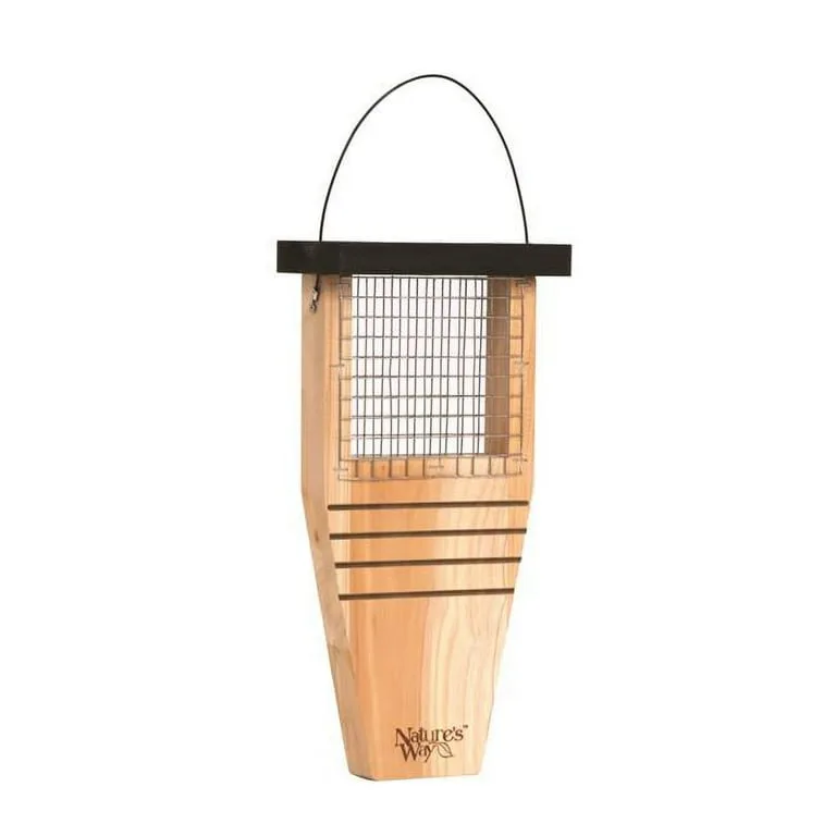 Natures Way Cedar Suet Tail Prop Bird Feeder - Image 2