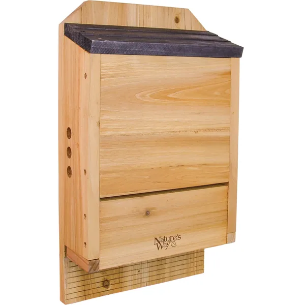 Natures Way Cedar Triple Chamber Bat House