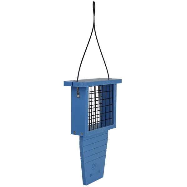 Natures Way EcoCycle Suet Station Tail-Prop Bird Cake Feeder
